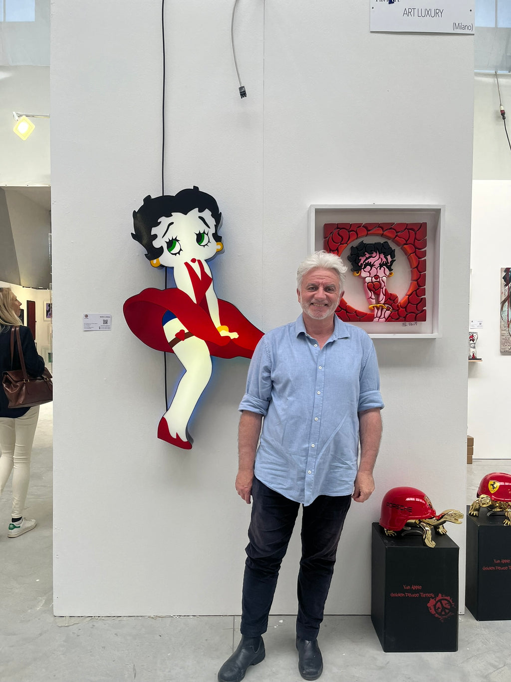 Betty Boop Closed eyes