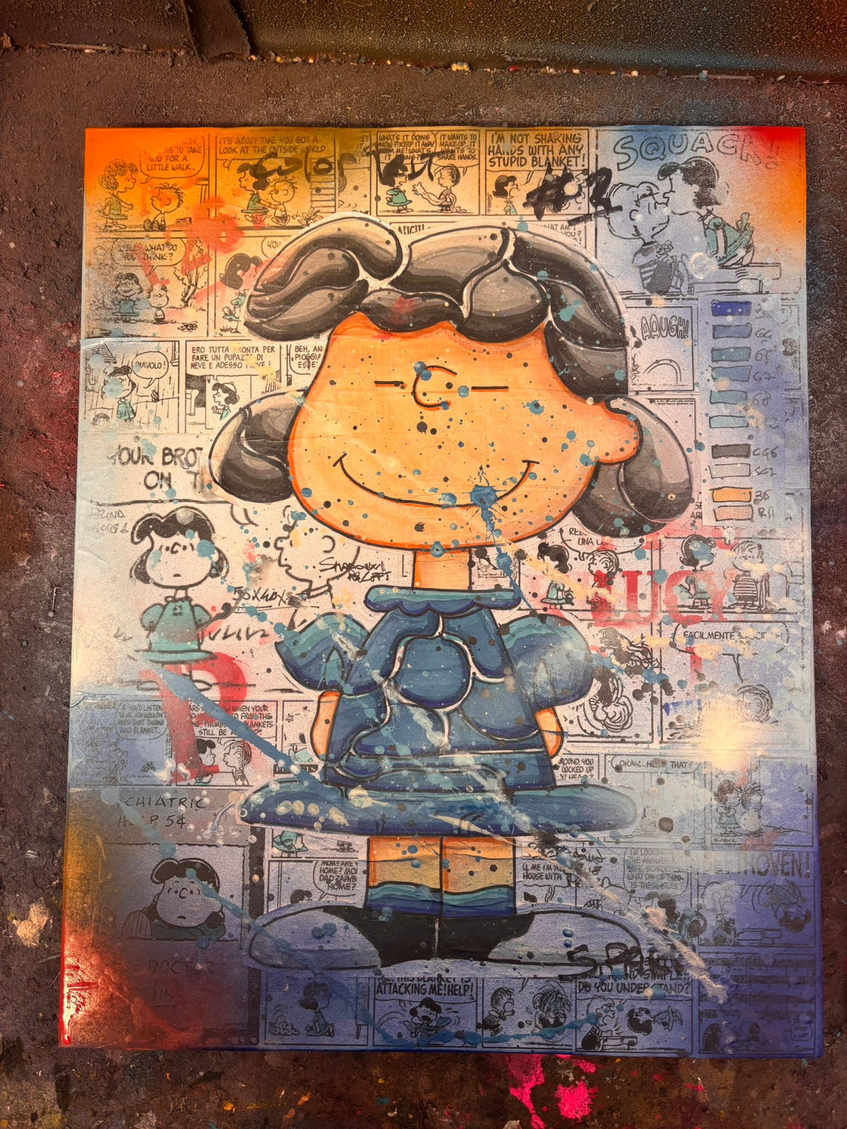 Lucy – Prova colori
