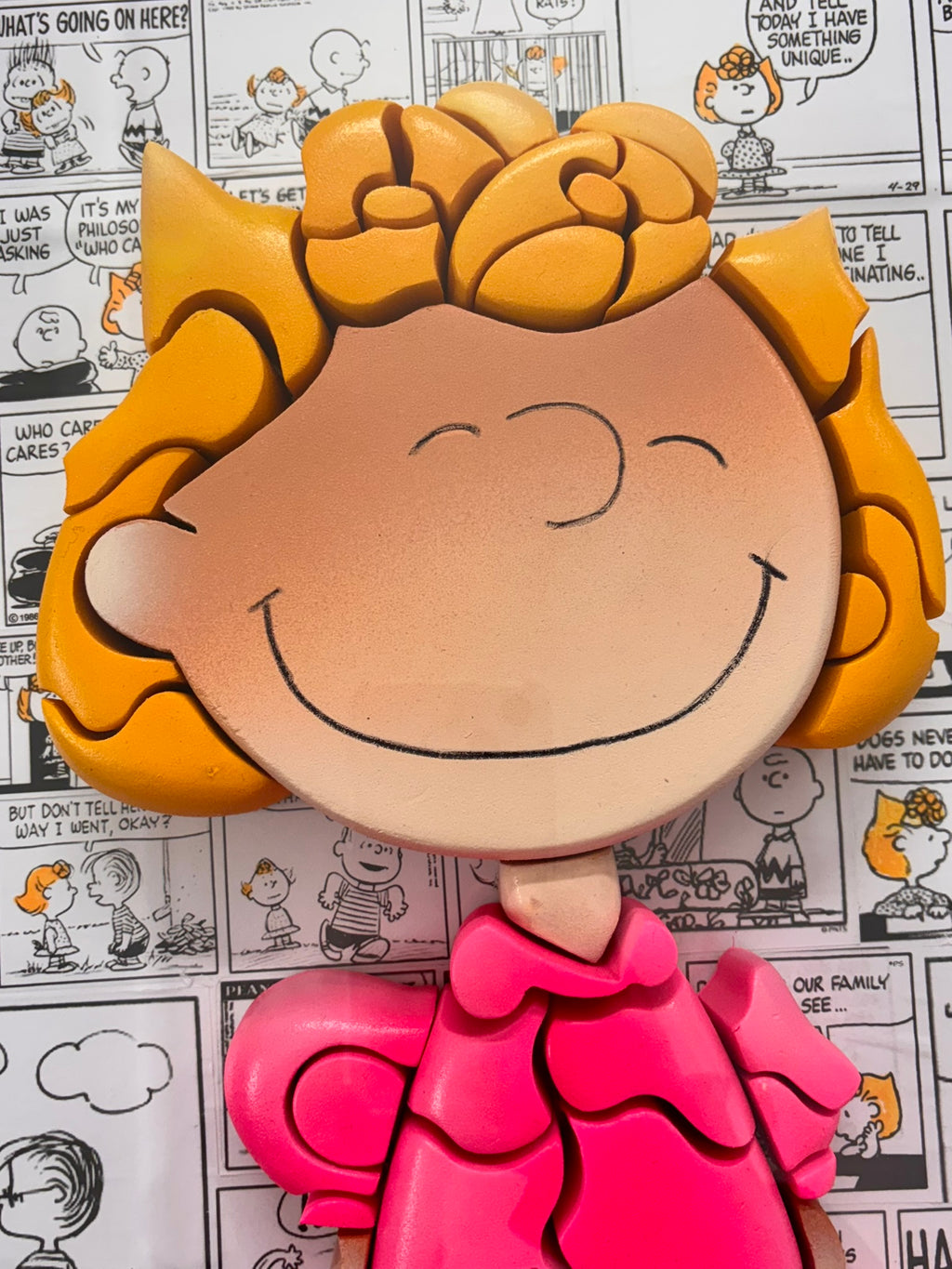 Sally  Peanuts - (In a Plexiglas Box)